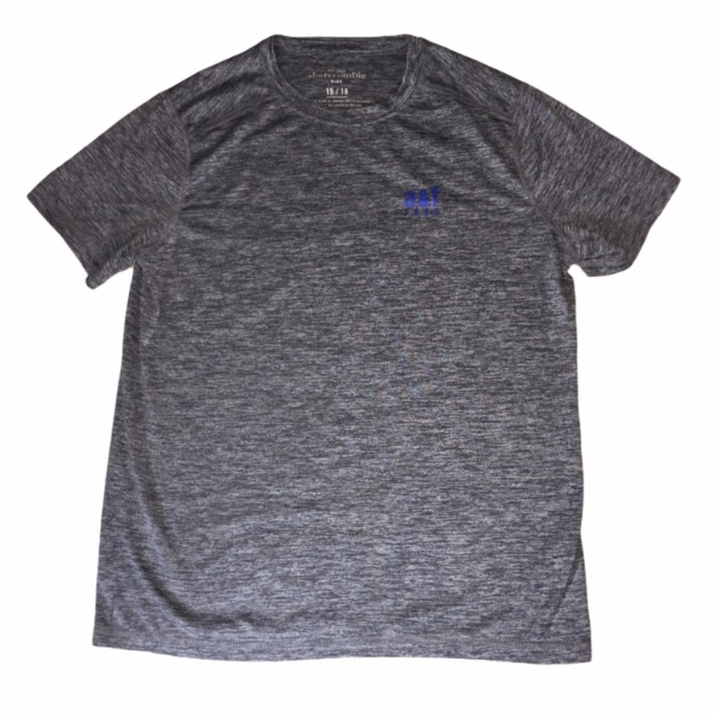 Grey Abercrombie & Fitch Short Sleeve Tee Sz 15/16